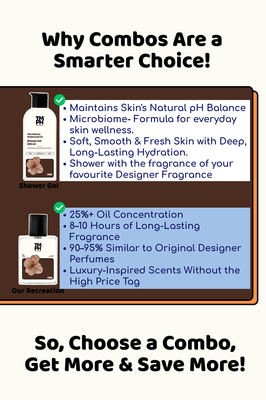 One | Shower gel + Perfume