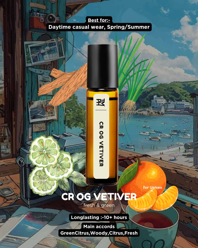 OG Vetiver - inspired Attar | TMPerfumehouse