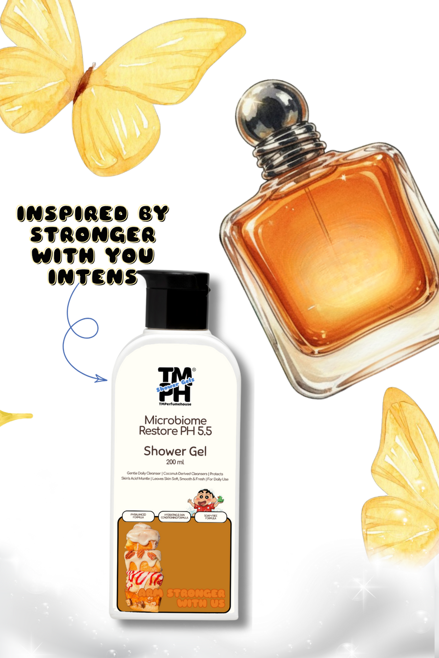 Arm Stronger With Us | Shower gel