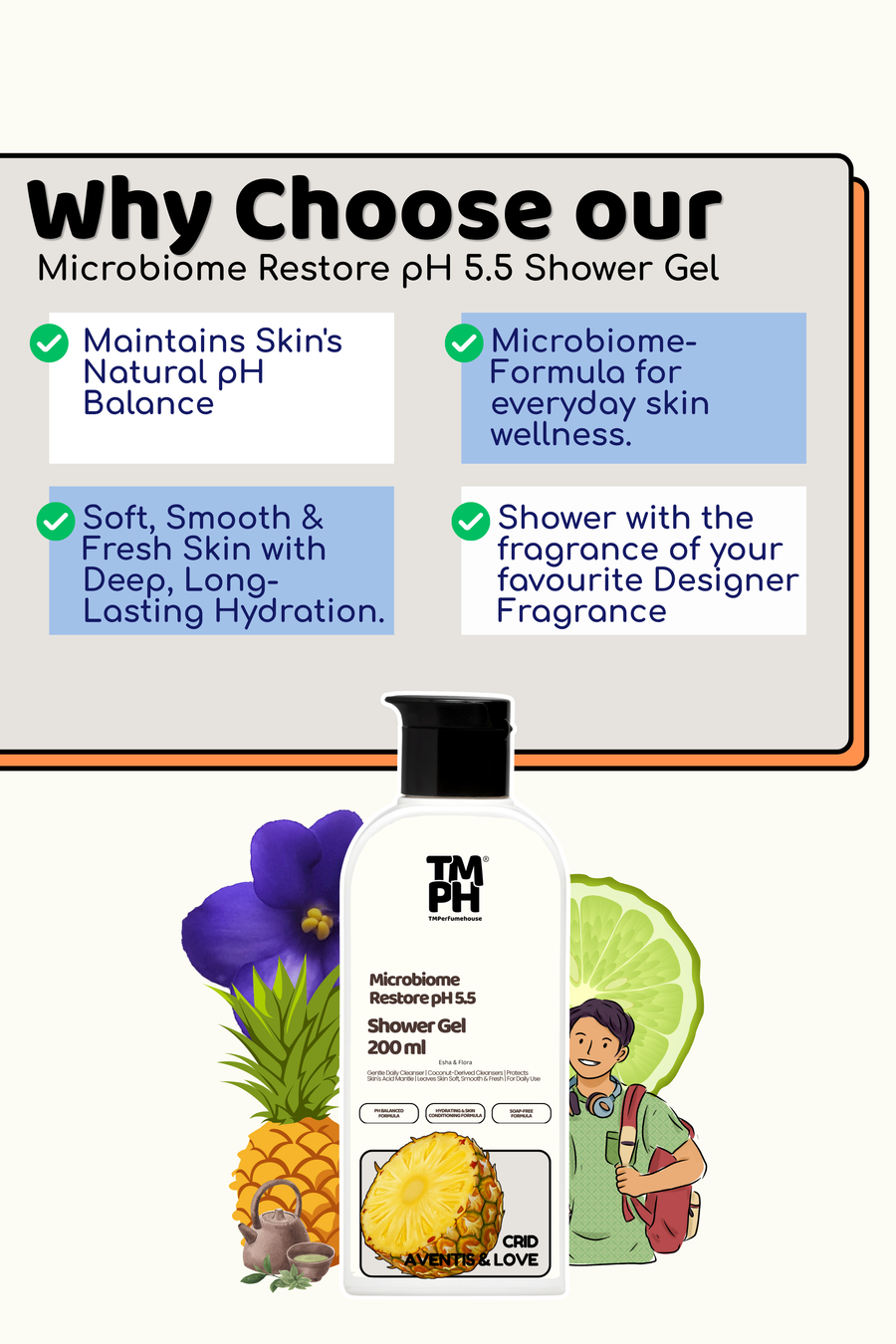 Crid Aventis & Love | Shower gel