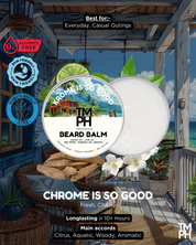 KROME IS SO GOOD | Premium Beard Balm – 10+ Hour Freshness & Styling - Inspired by Chrome by Az*aro