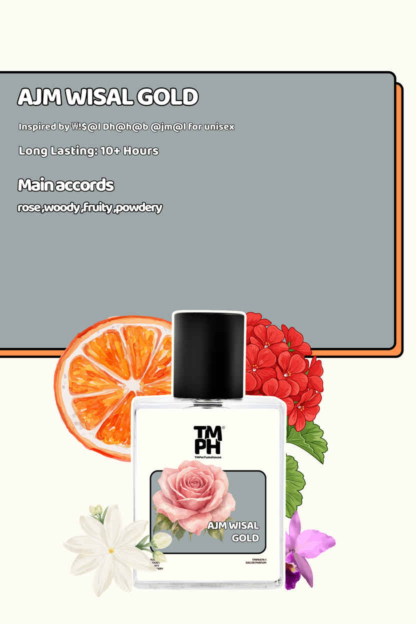 Ajm Wisal Gold - Inspired Perfume | TMPerfumehouse