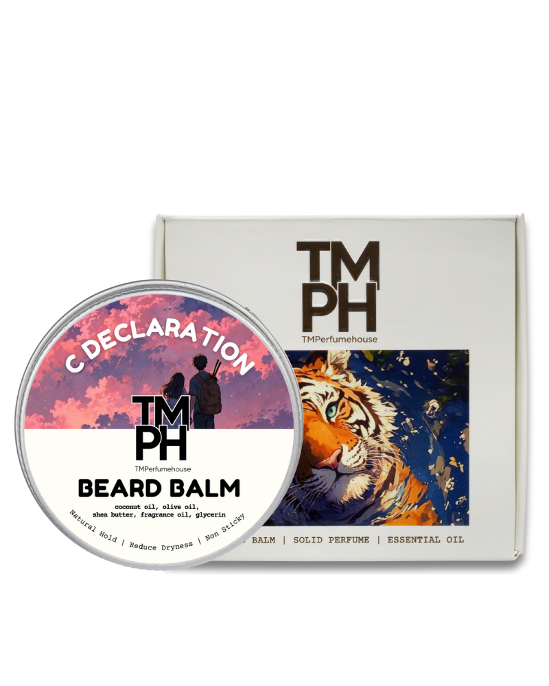 C DECLARATION | Premium Beard Balm – 10+ Hour Freshness & Styling  Inspired by Declaration by Crter