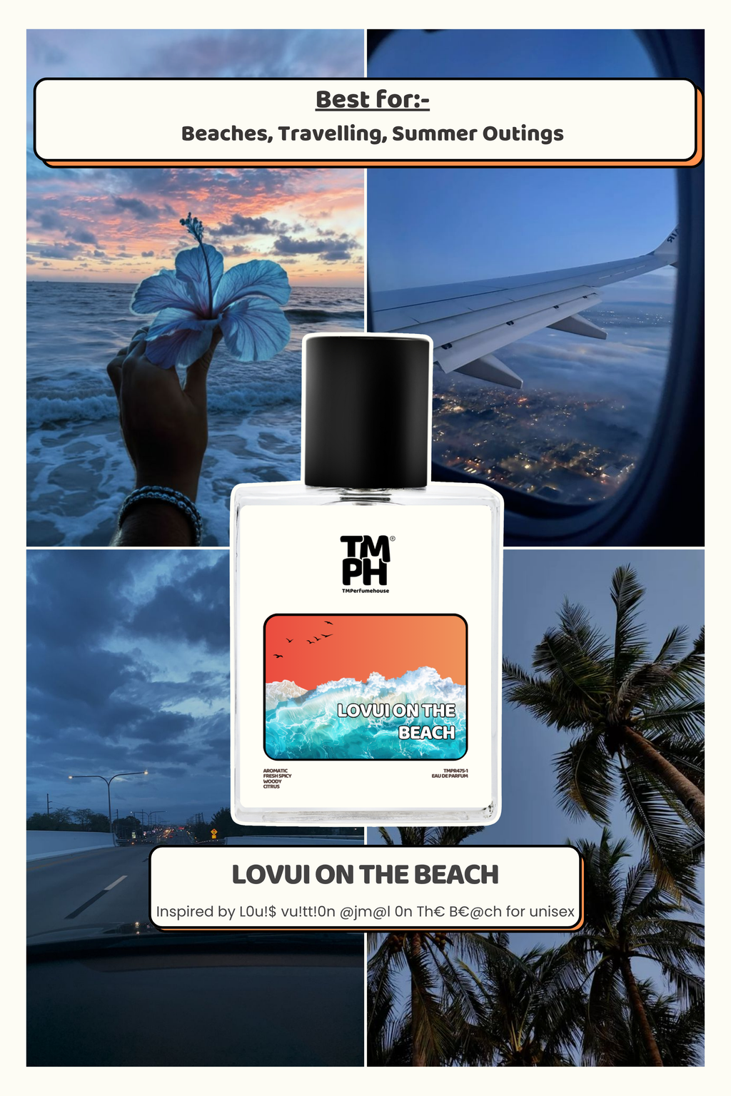 LoVui on the Beach - Inspired Perfume | TMPerfumehouse