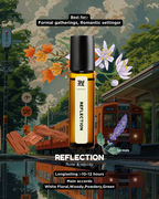 REFLECTION AT | Luxury Designer Attar – 10+ Hour Long Lasting Pure Oil - Inspired by Reflection Man by Am*uage