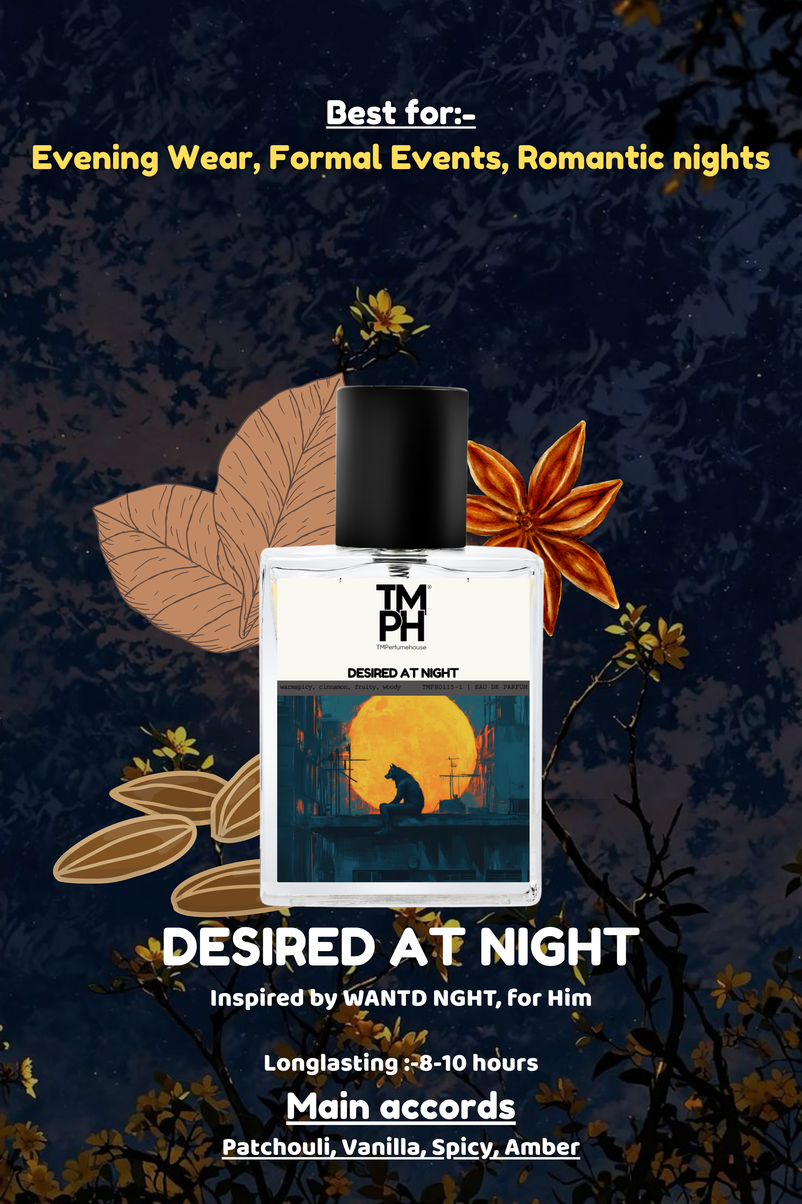 Desired at night -Inspired perfume | TMPerfumehouse