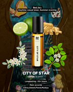 CITY OF STAR AT | Luxury Designer Attar – 10+ Hour Long Lasting Pure Oil - Inspired by Ciy of Strs by Lus Vu*tton