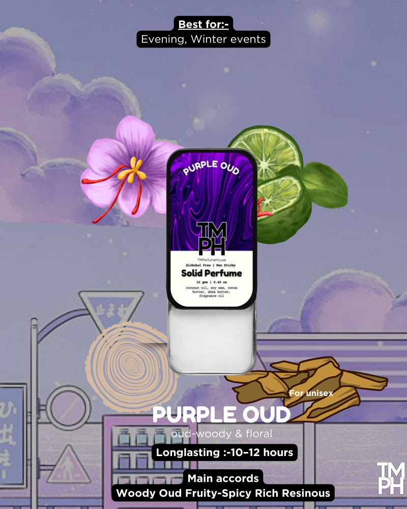 Purple Oud Solid Perfume