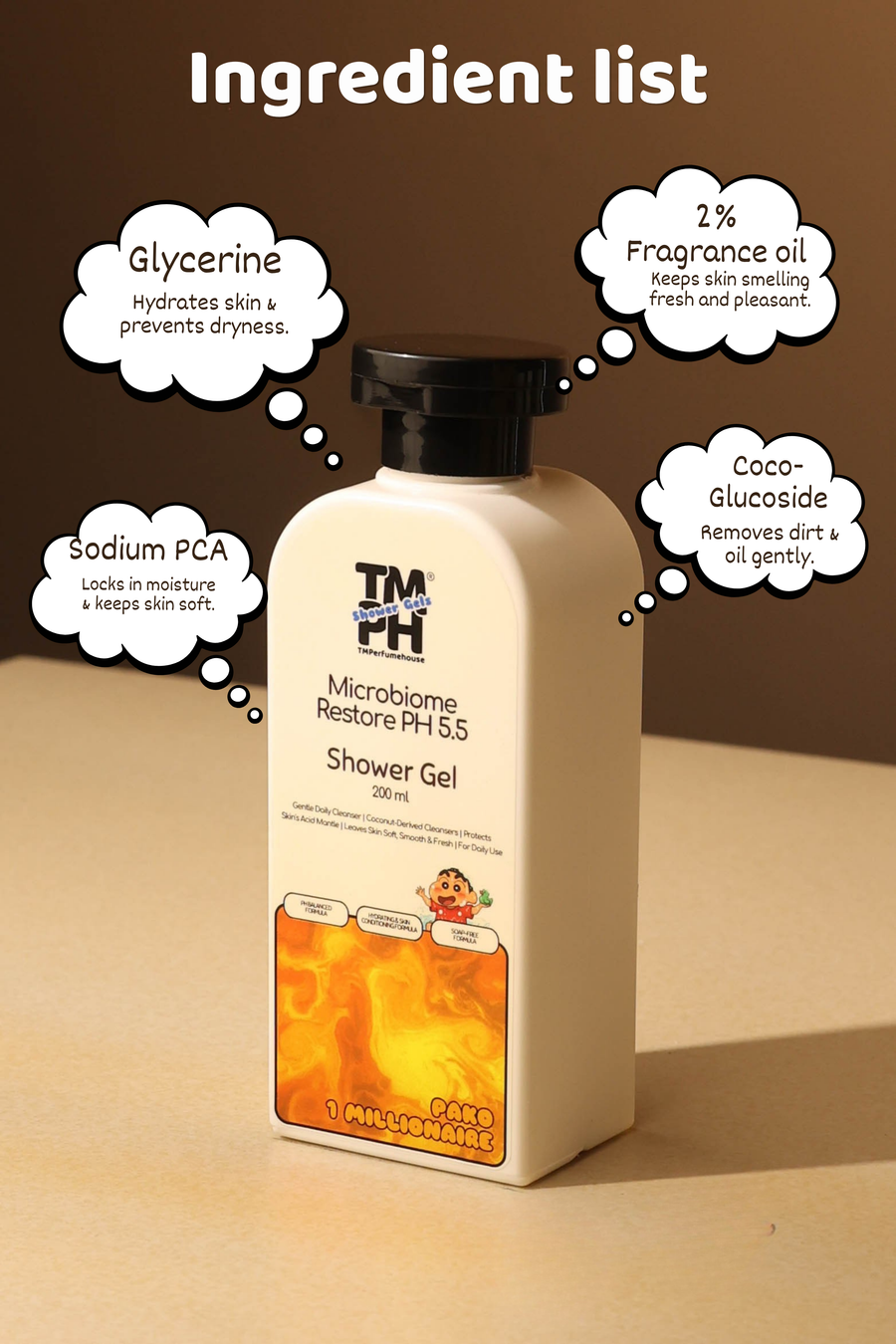 Pako 1 Millionaire | Shower gel
