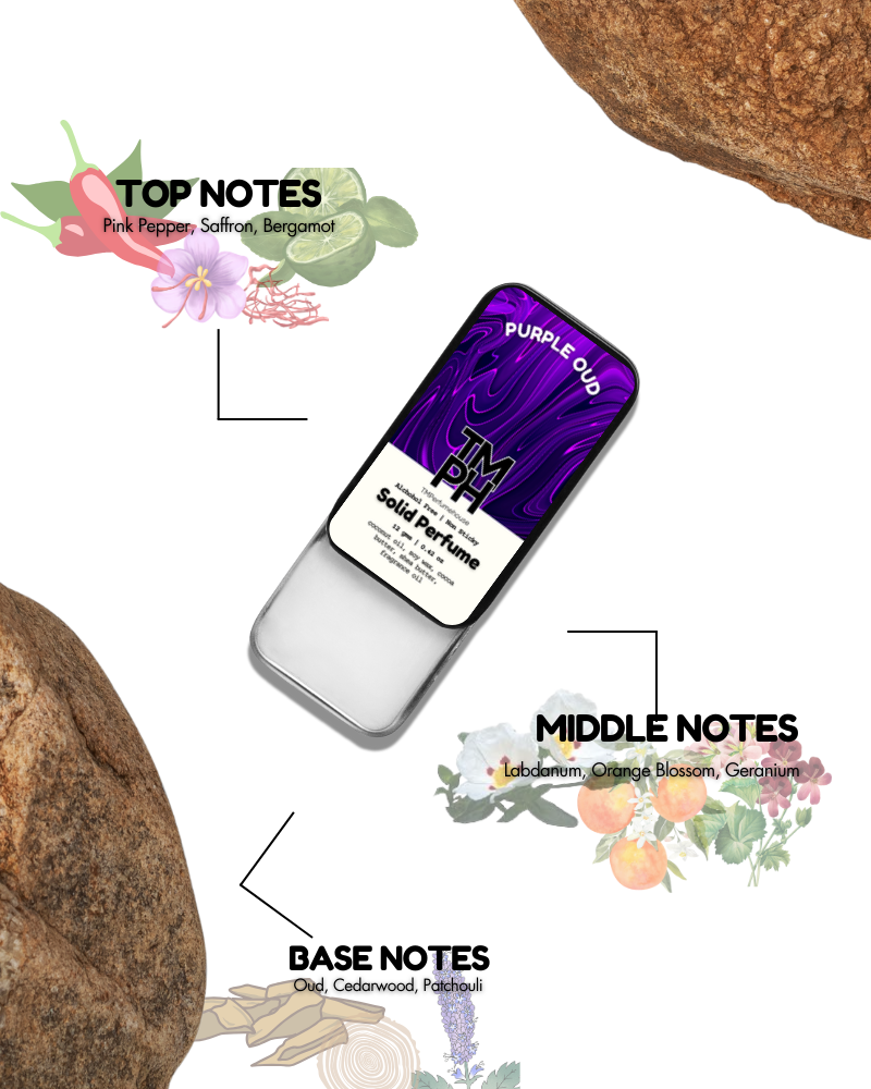Purple Oud Solid Perfume