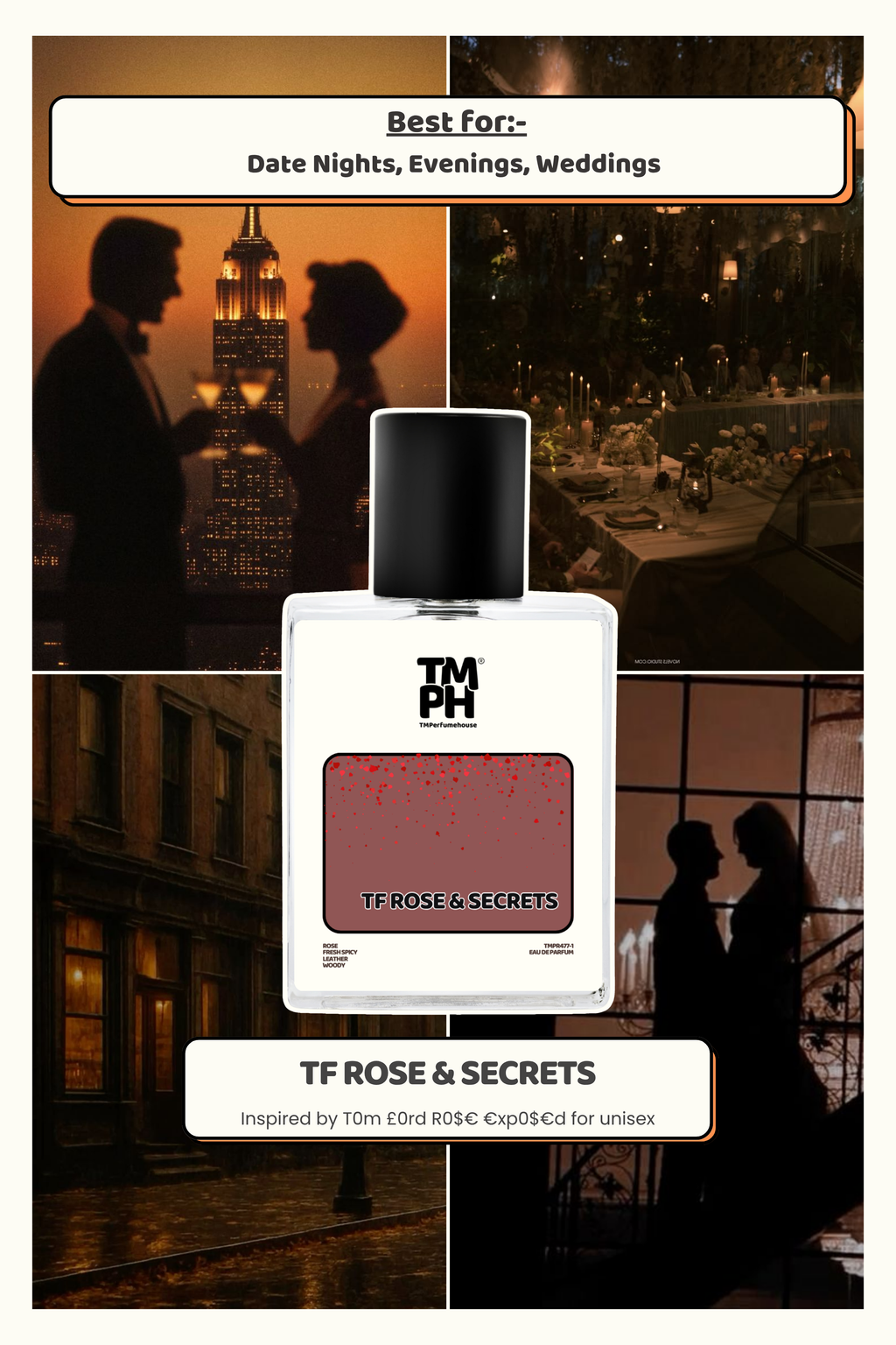 TF Rose & Secrets -  Inspired Perfume | TMPerfumehouse