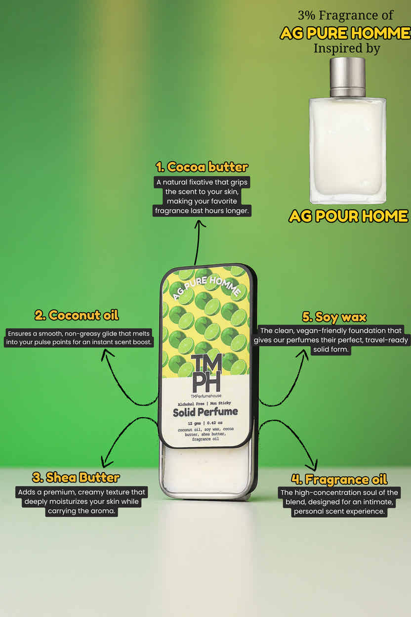 AG Pure Homme – Solid Perfume | TMPerfumehouse