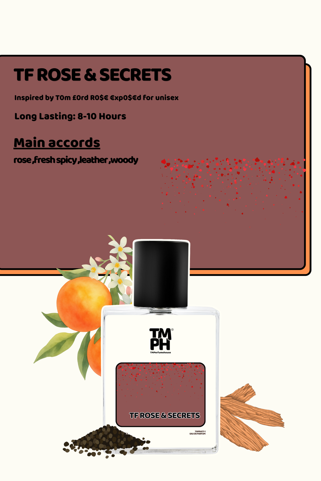 TF Rose & Secrets -  Inspired Perfume | TMPerfumehouse