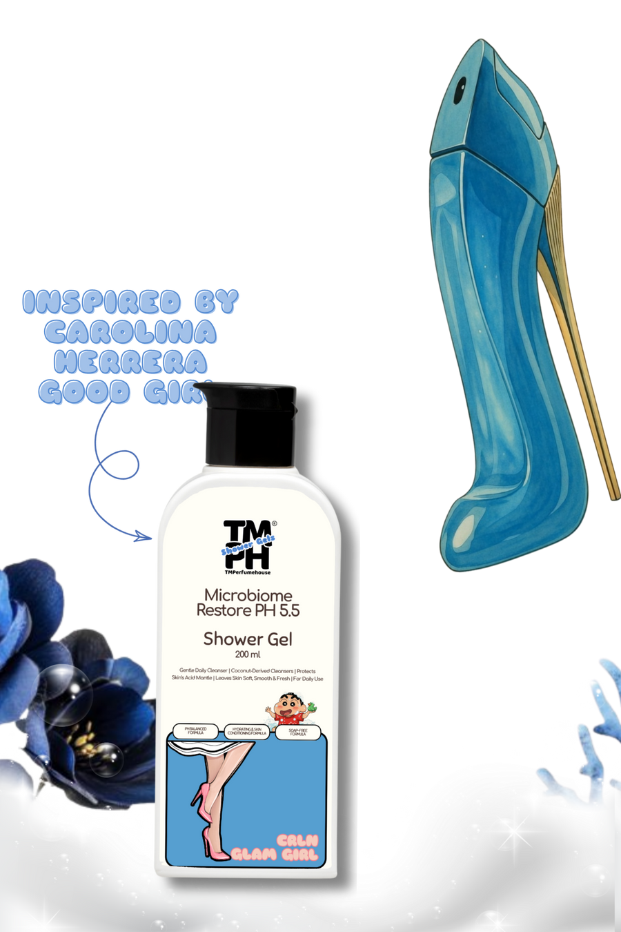 Crln Glam Girl | Shower gel