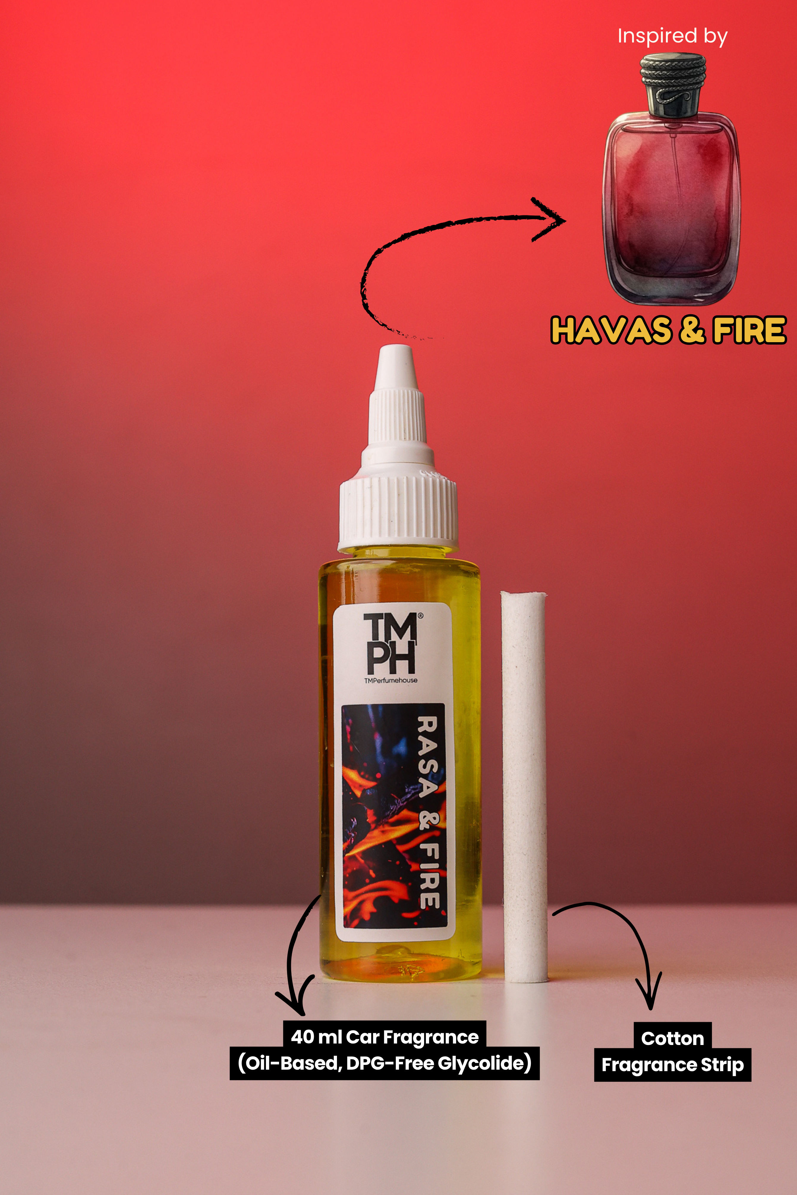 Rasa & Fire | Car Fragrance