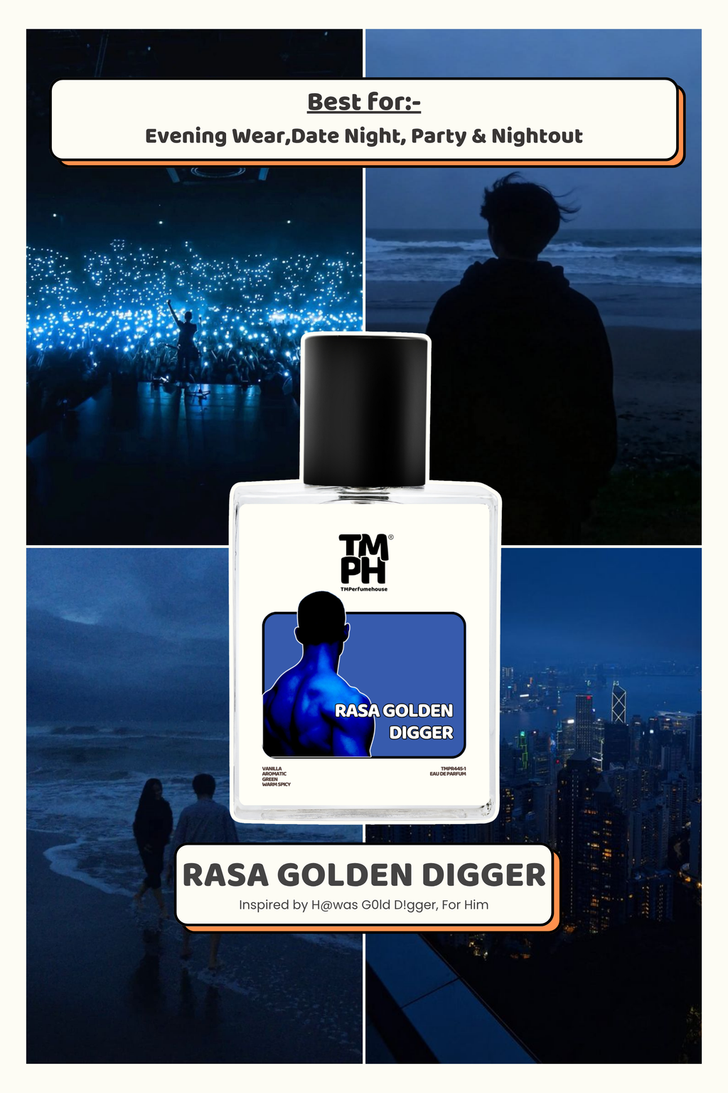 Rasa Golden Digger - LG  Inspired Perfume | TMPerfumehouse