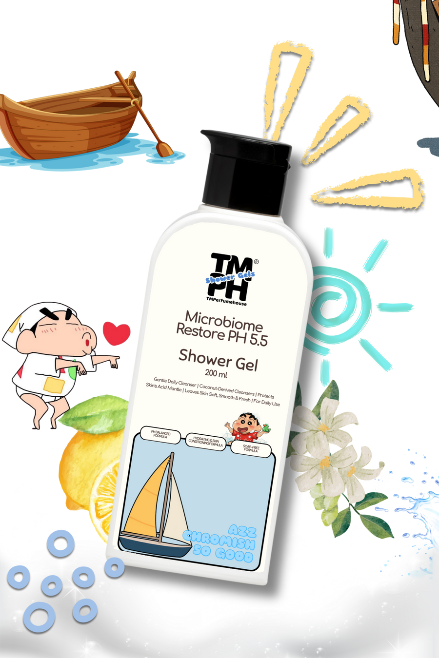 Azz Chromish So Good | Shower gel