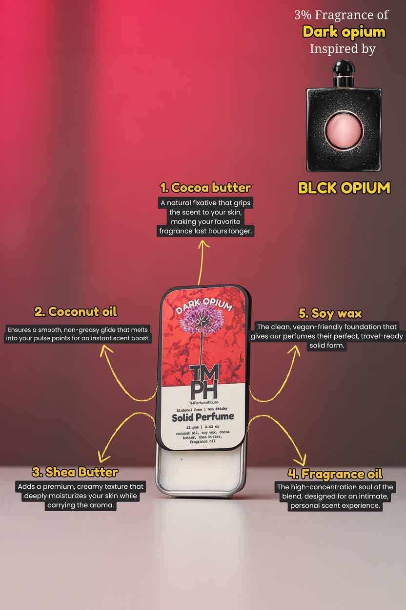 Dark opium - Solid Perfume | TMPerfumehouse