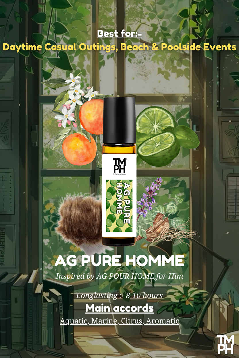 AG Pure Homme - Inspired Attar | TMPerfumehouse