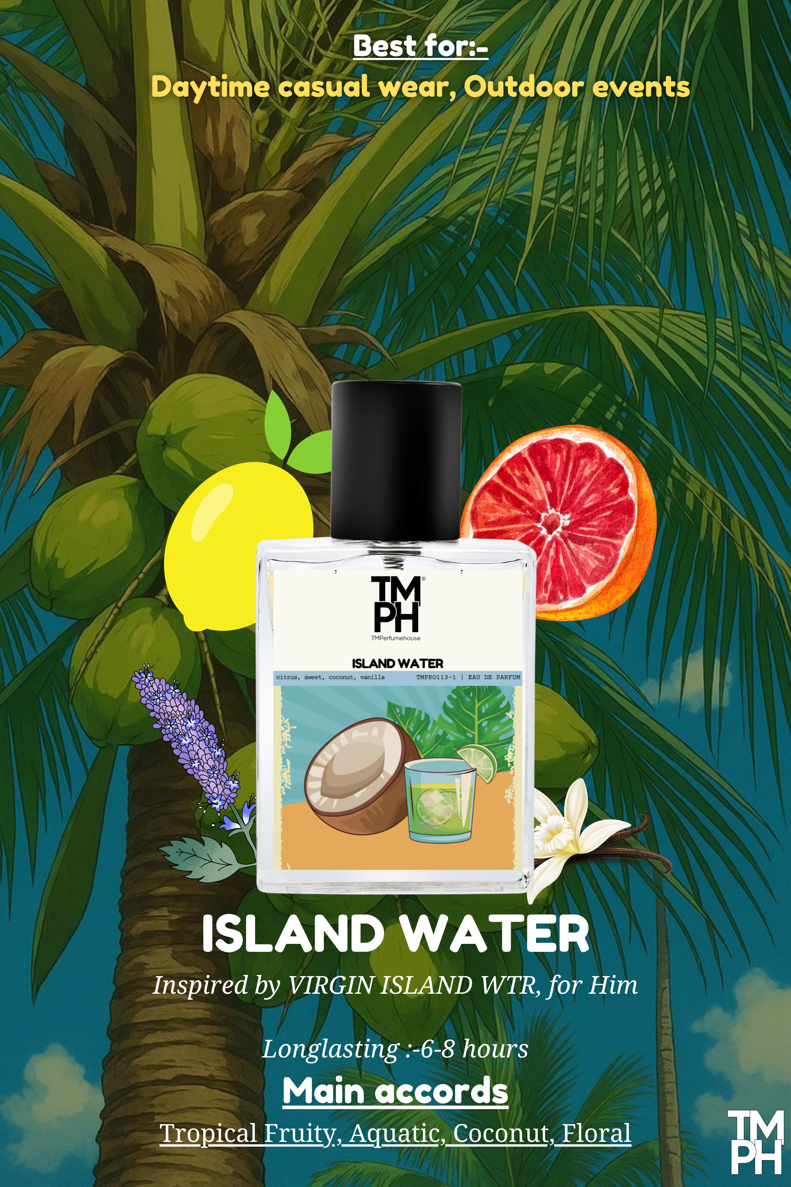 Island Water - LG Inspired perfume | TMPerfumehouse