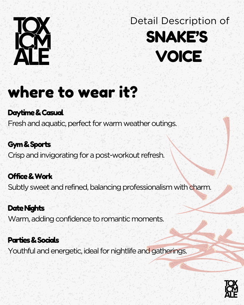 Snake’s  voice
