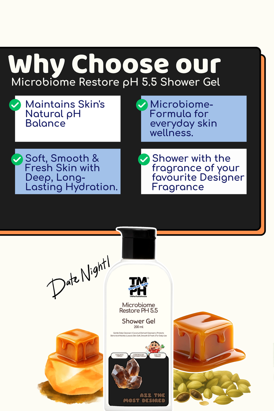 Azz The Most Desired | Shower gel