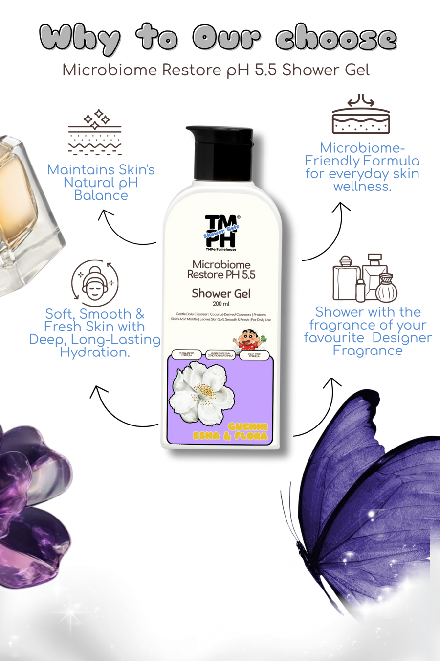 Guchhi Esha & Flora | Shower gel