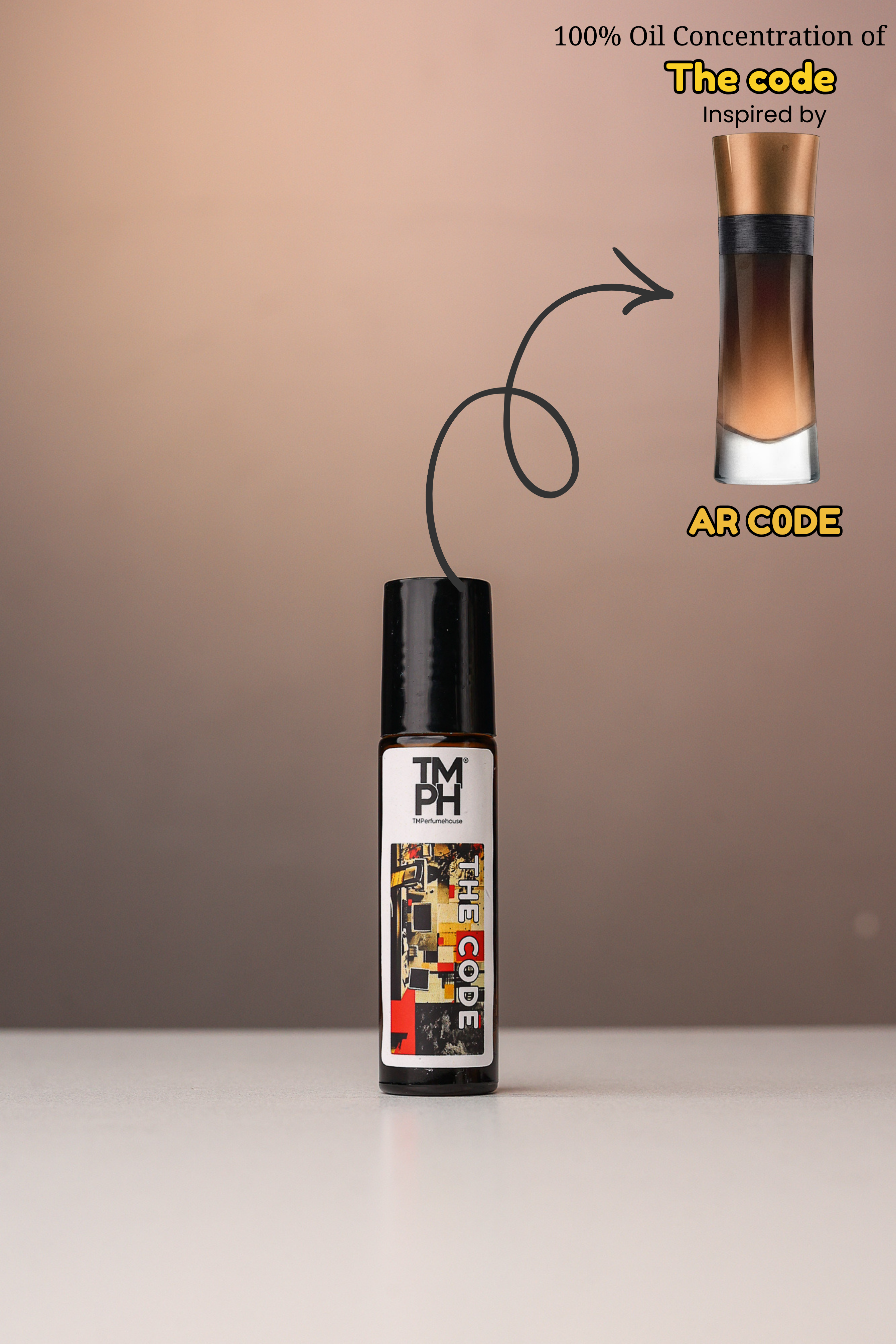 The Code - Inspired Attar | TMPerfumehouse