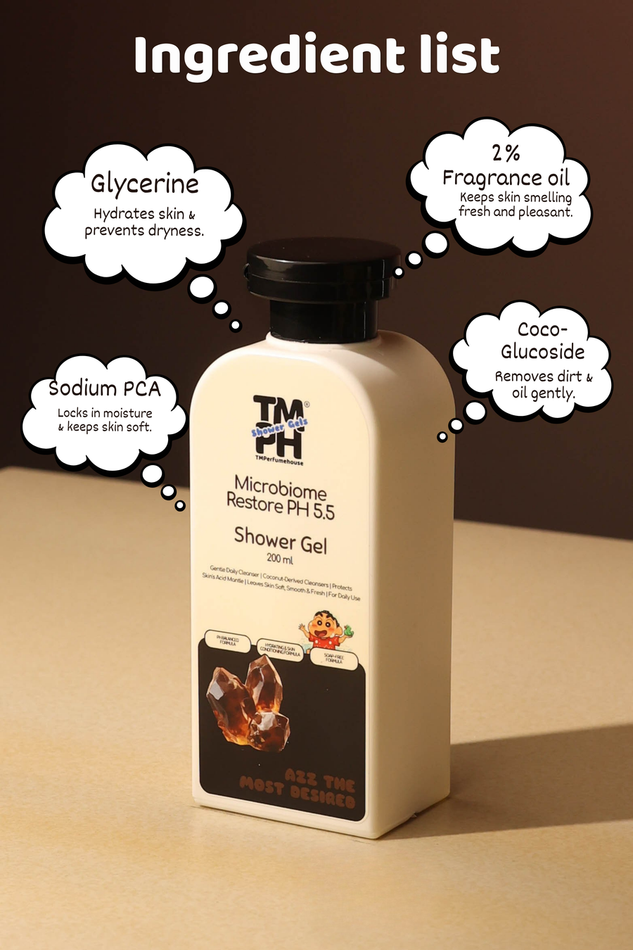 Azz The Most Desired | Shower gel