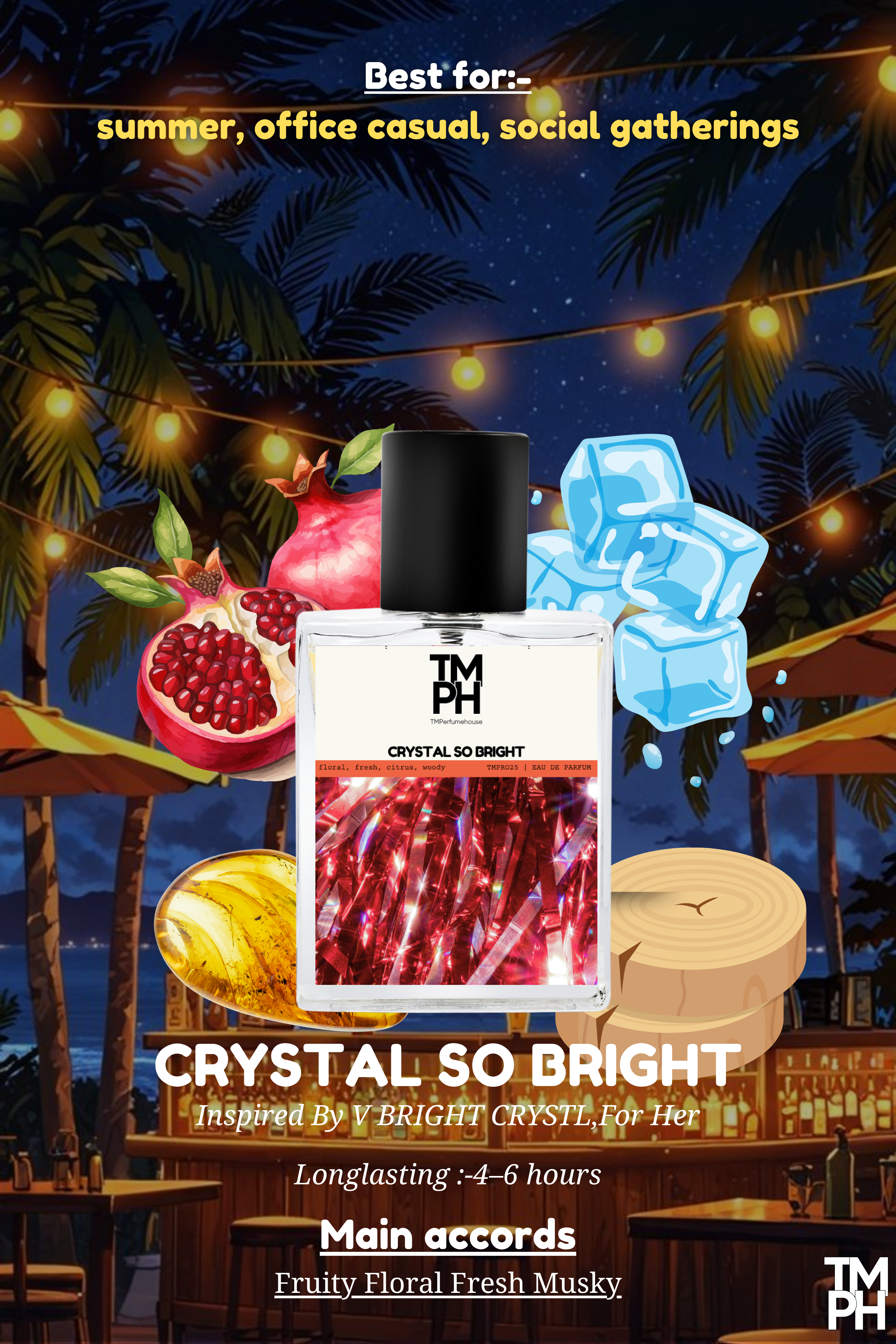 Crystal So Bright - Inspired perfume | TMPerfumehouse