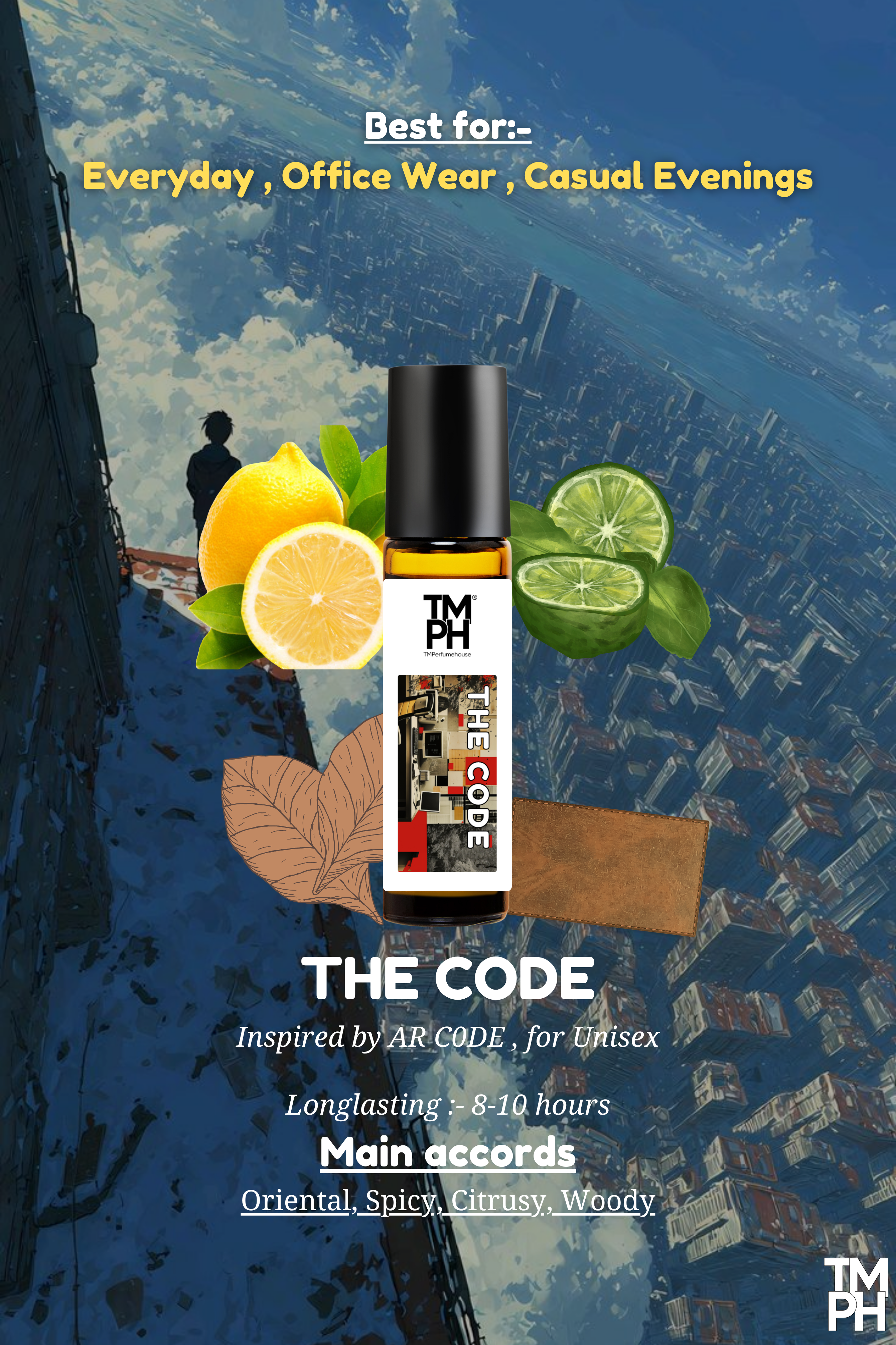 The Code - Inspired Attar | TMPerfumehouse