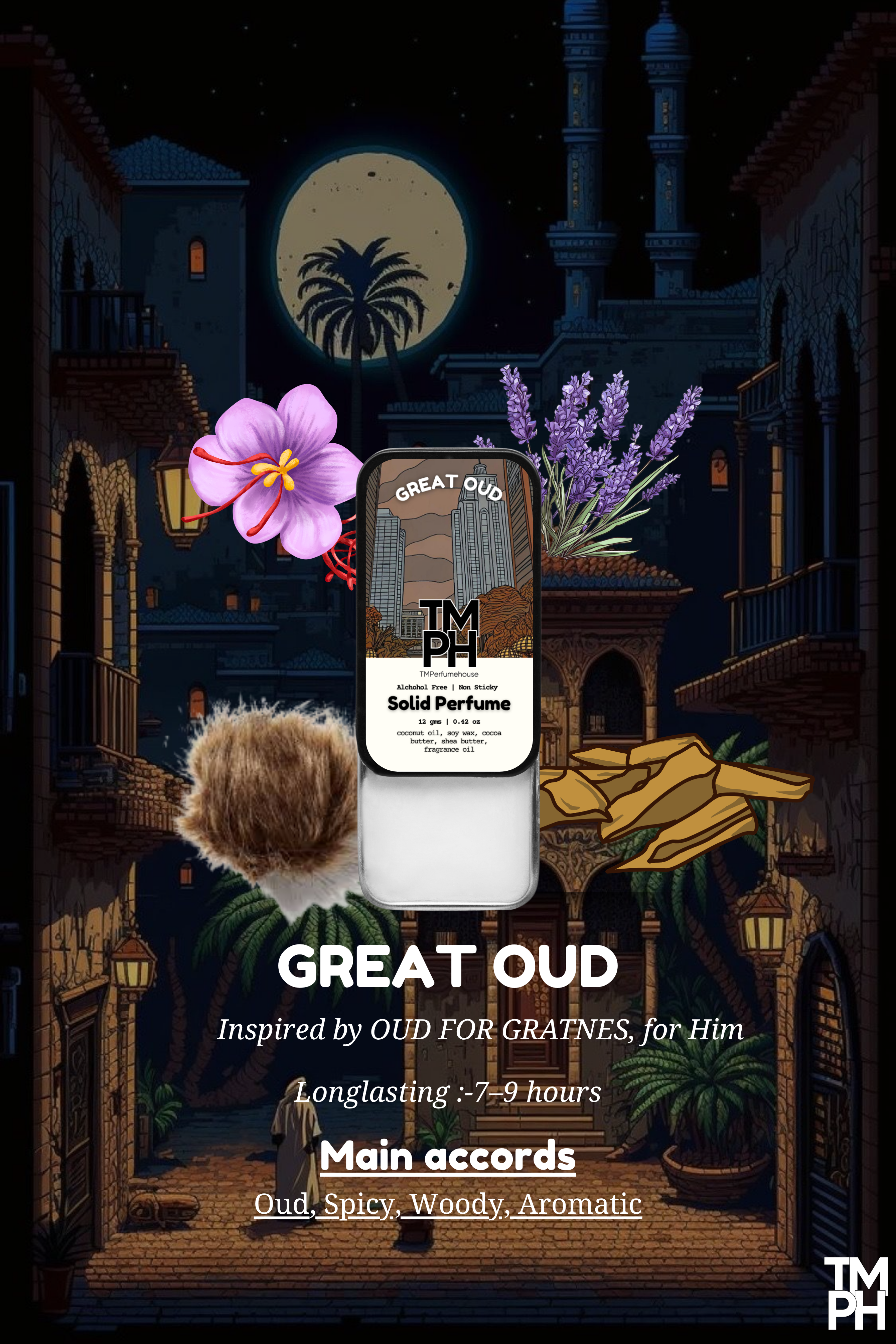 Great Oud – Solid Perfume | TMPerfumehouse