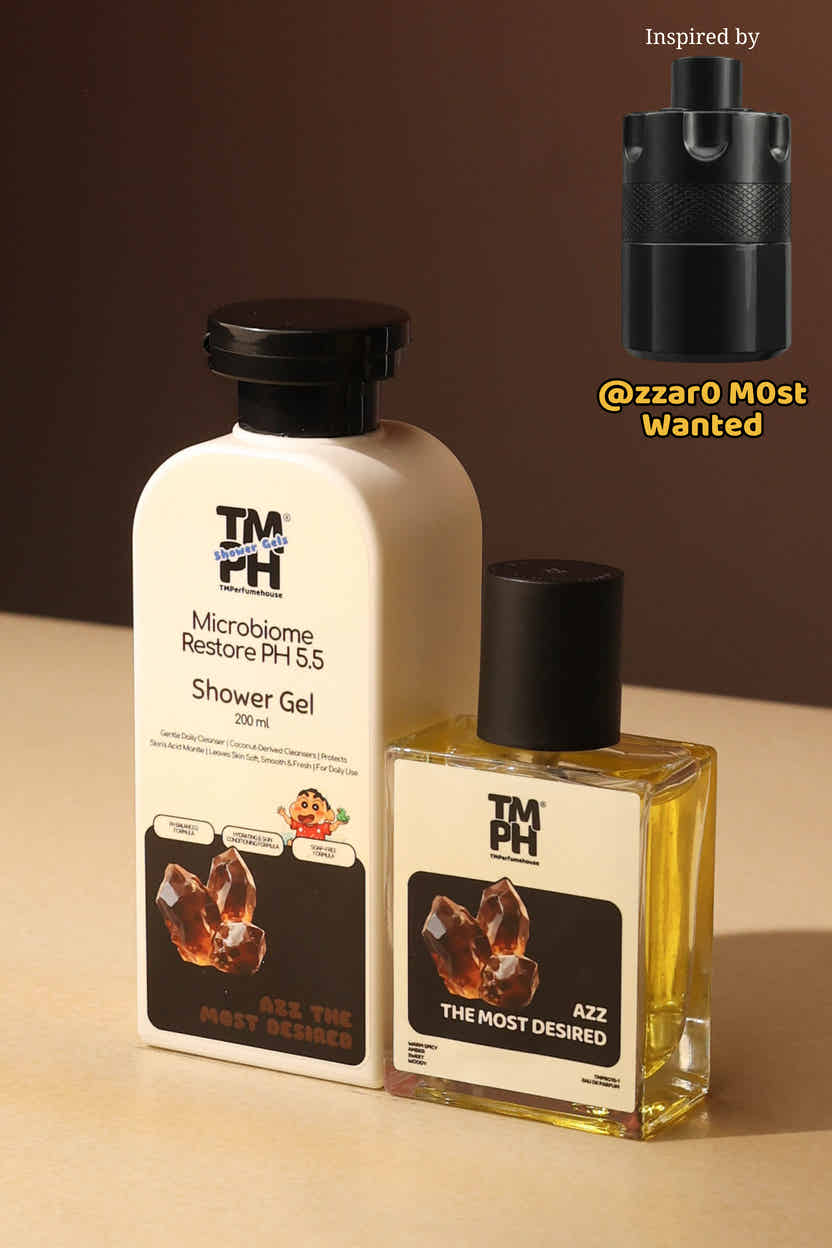 Azz The Most Desired | Shower gel + perfume