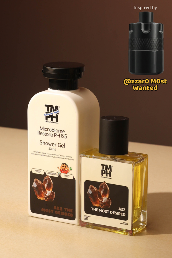 Azz The Most Desired | Shower gel + perfume