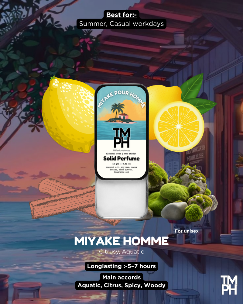 Miyake Homme Solid Perfume