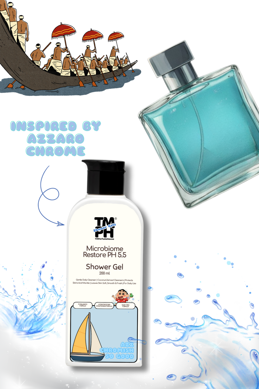 Azz Chromish So Good | Shower gel