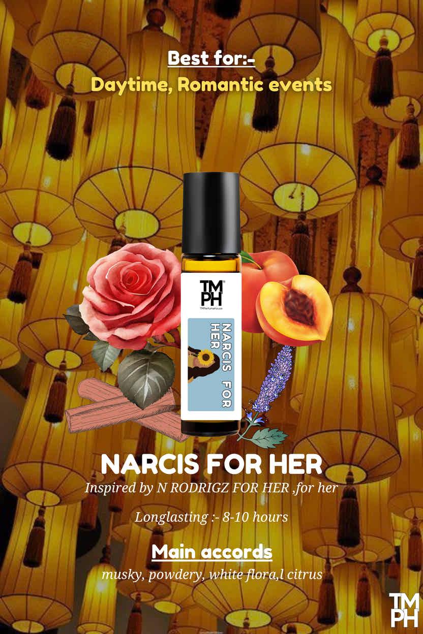 Narcis For Her - Inspired Attar | TMPerfumehouse