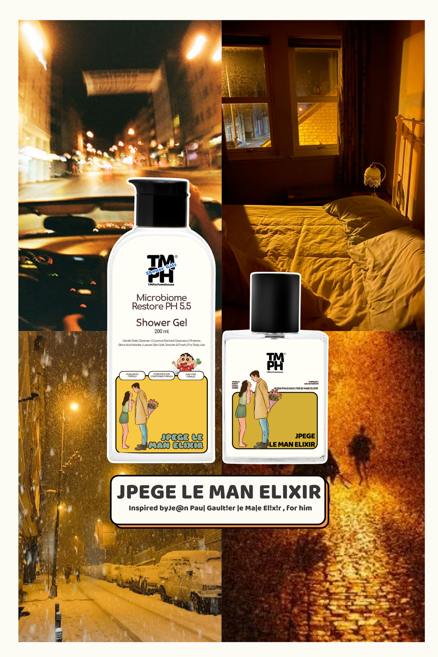 Jpege Le Man Elixir | Shower gel + Perfume