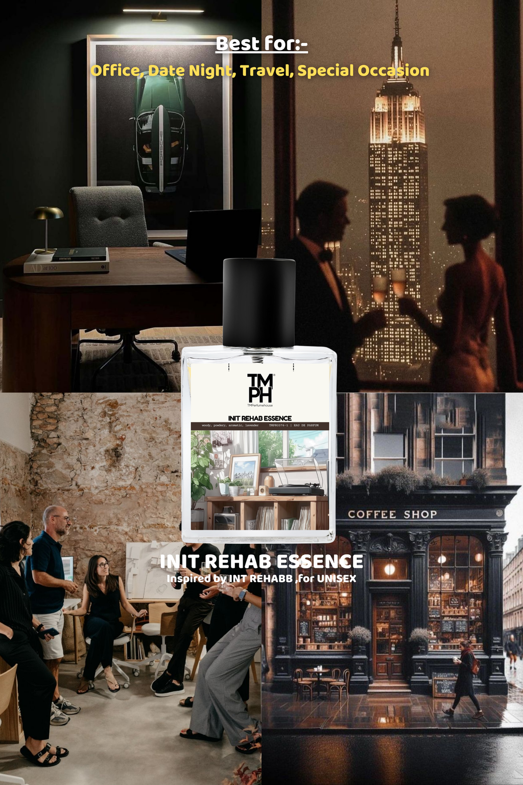 Init Rehab Essence - Inspired Perfume | TMPerfumehouse