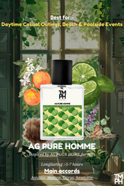 AG Pure Homme - Inspired perfume | TMPerfumehouse
