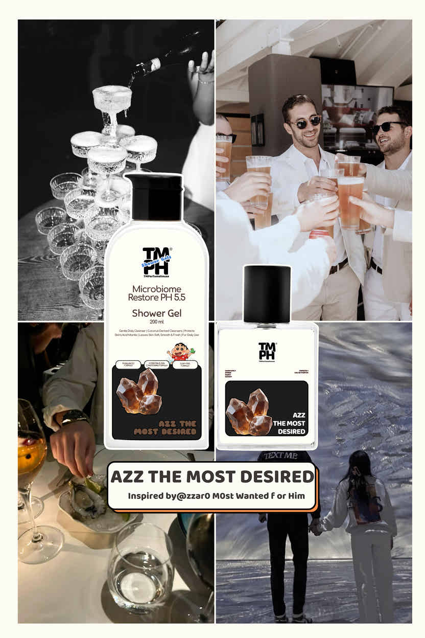 Azz The Most Desired | Shower gel + perfume