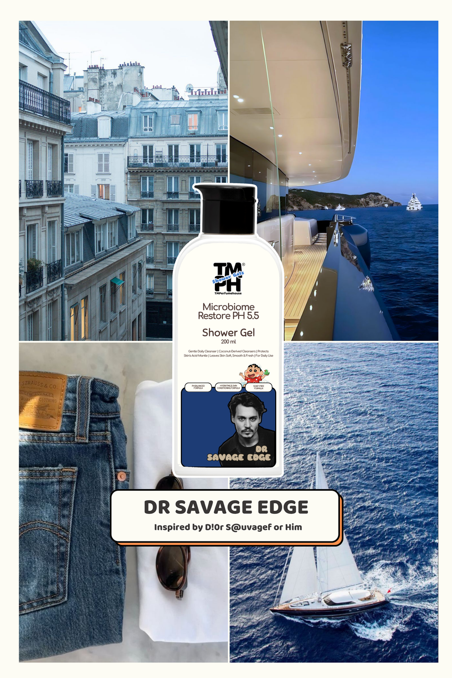 Dr Savage Edge | Shower gel