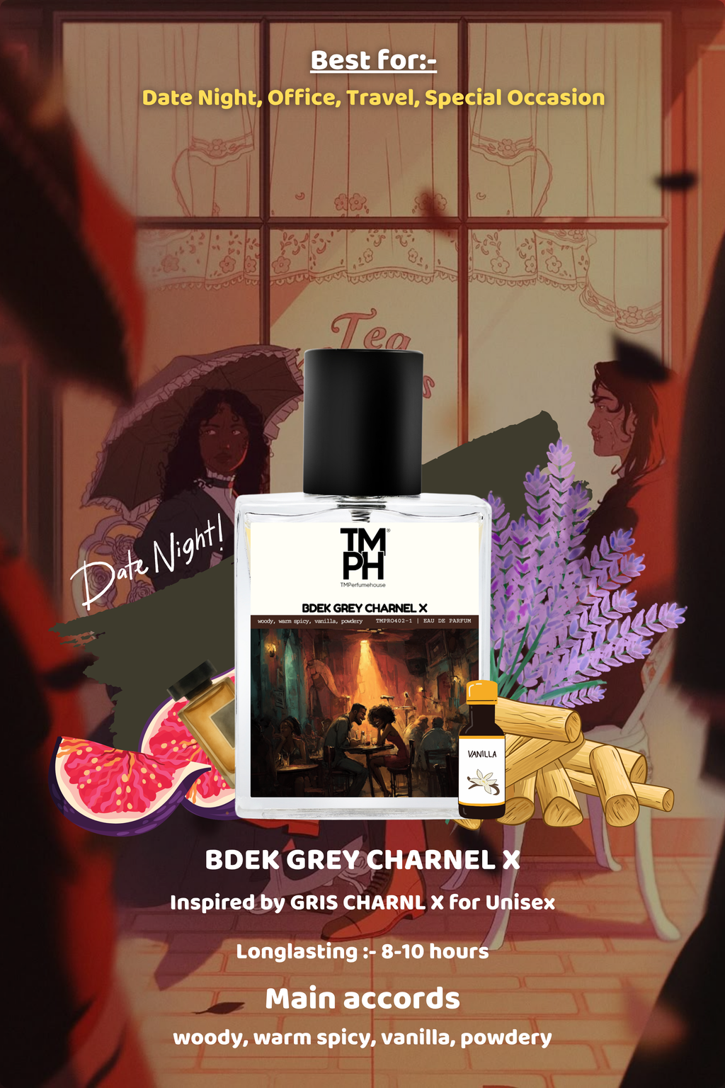 BDEK Grey Charnel X - Inspired Perfume | TMPerfumehouse