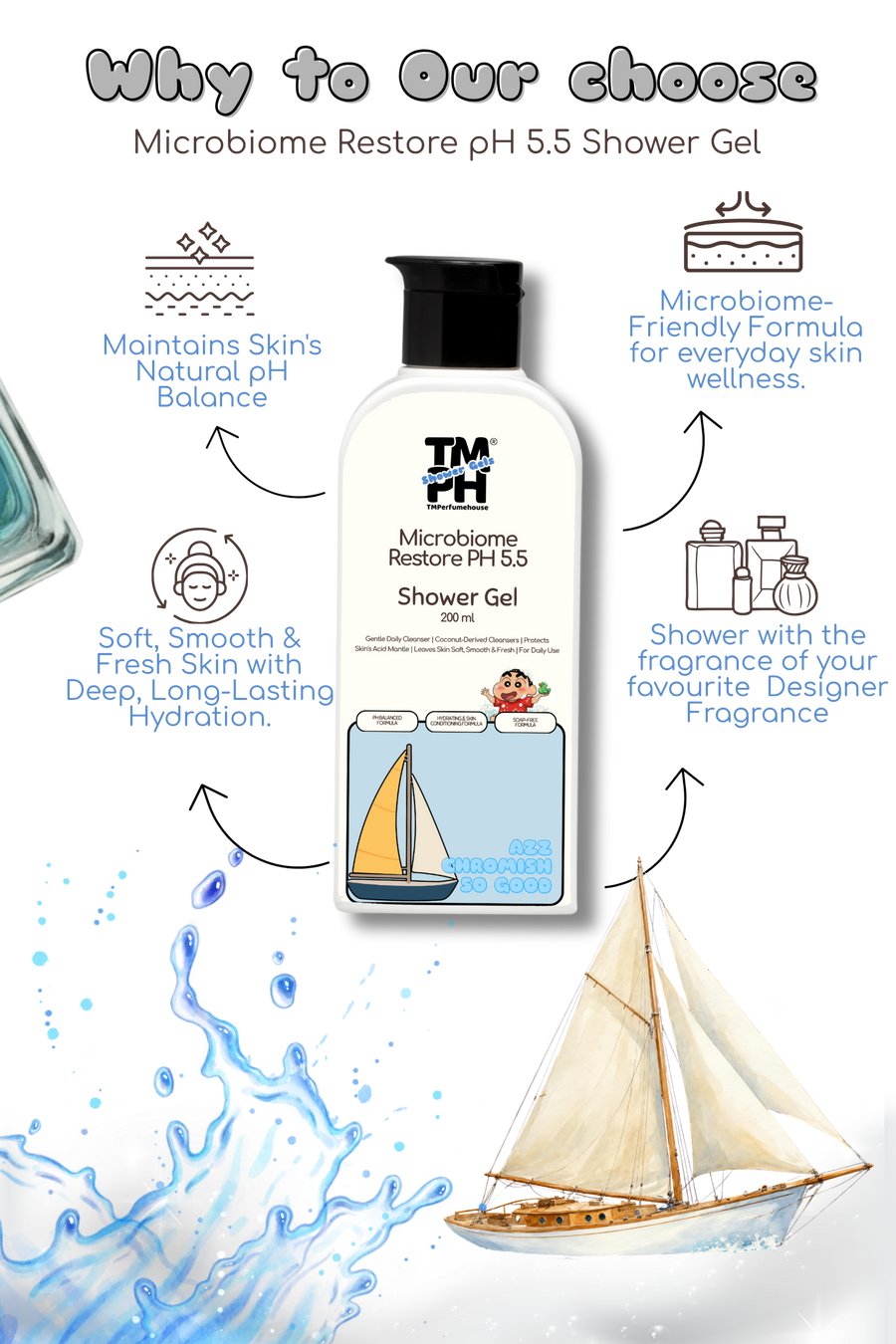 Azz Chromish So Good | Shower gel