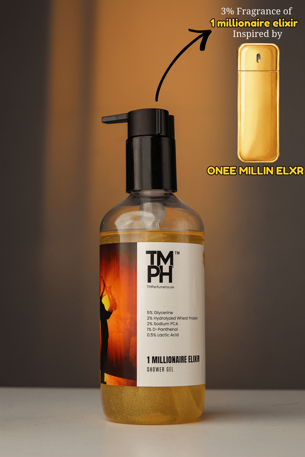 1 Millionaire elixir | Shower gel