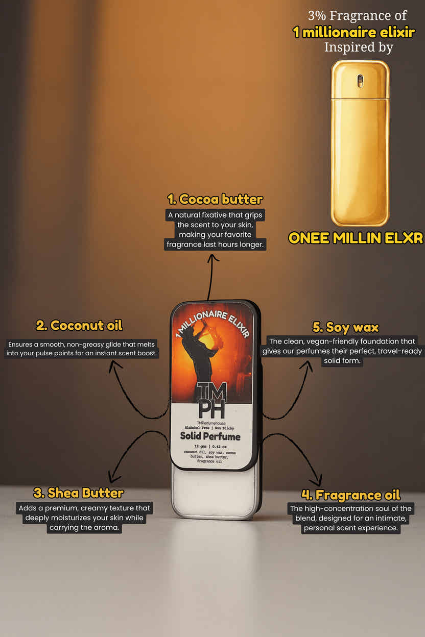 1 Millionaire elixir Solid Perfume