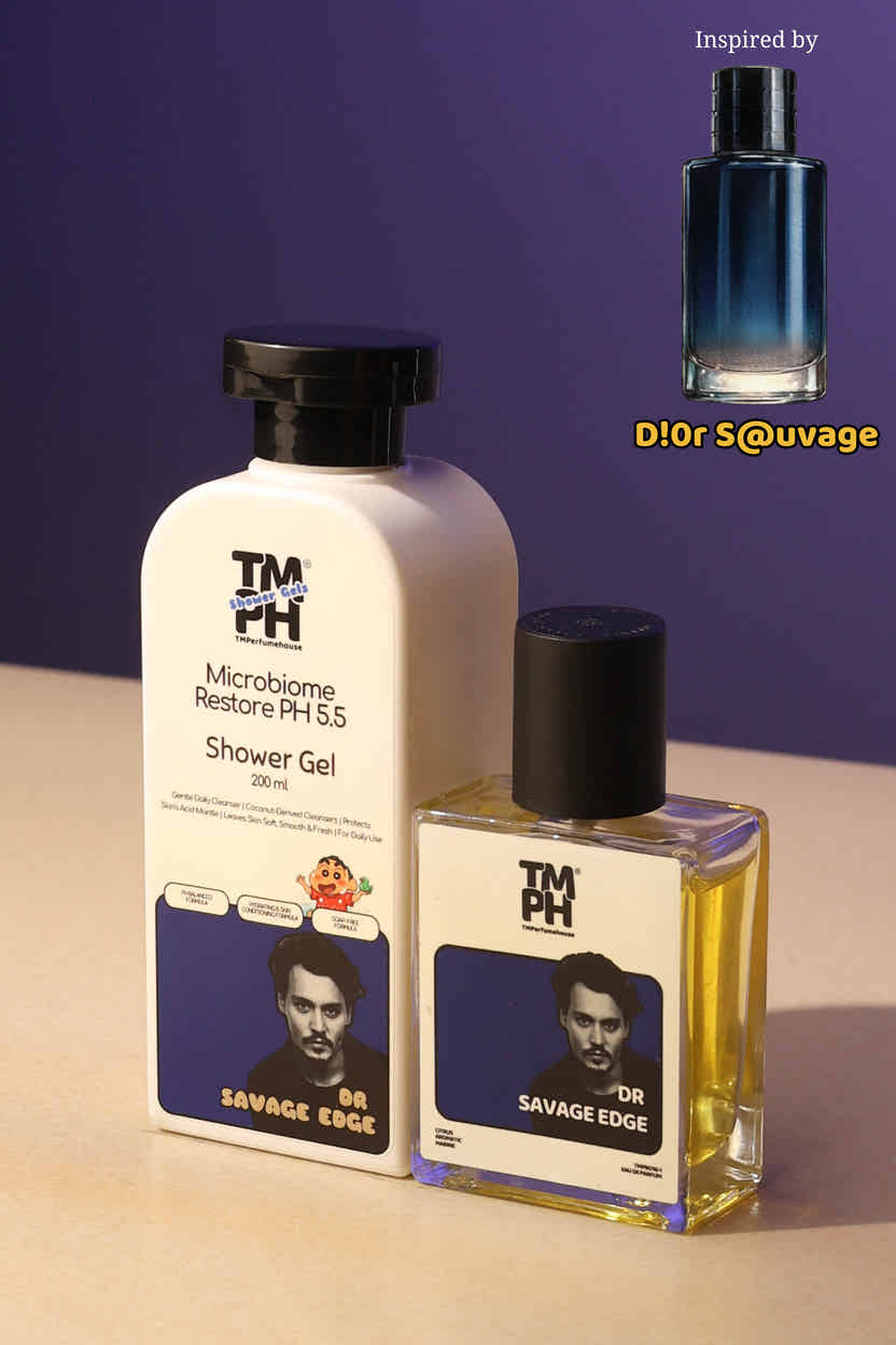 Dr Savage Edge | Shower gel + Perfume