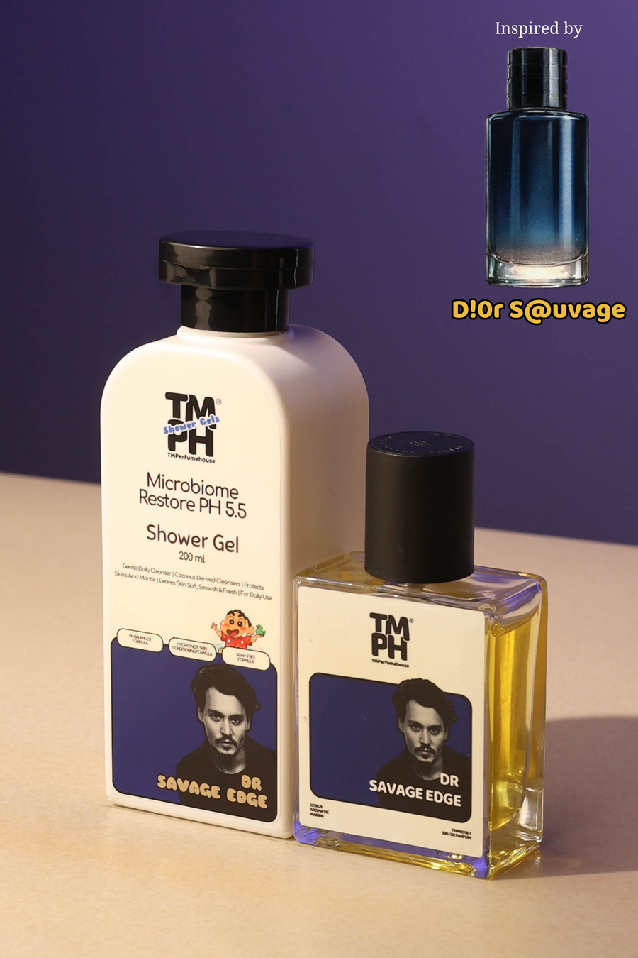 Dr Savage Edge | Shower gel + Perfume