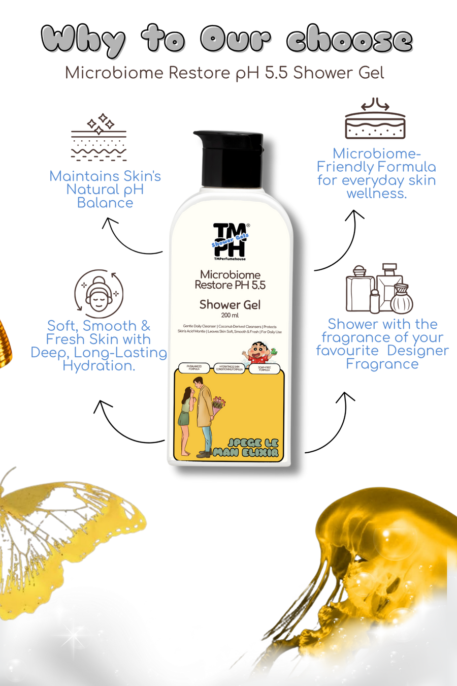 Jpege Le Man Elixir | Shower gel