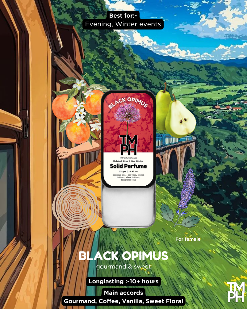 Black Opimus Solid Perfume